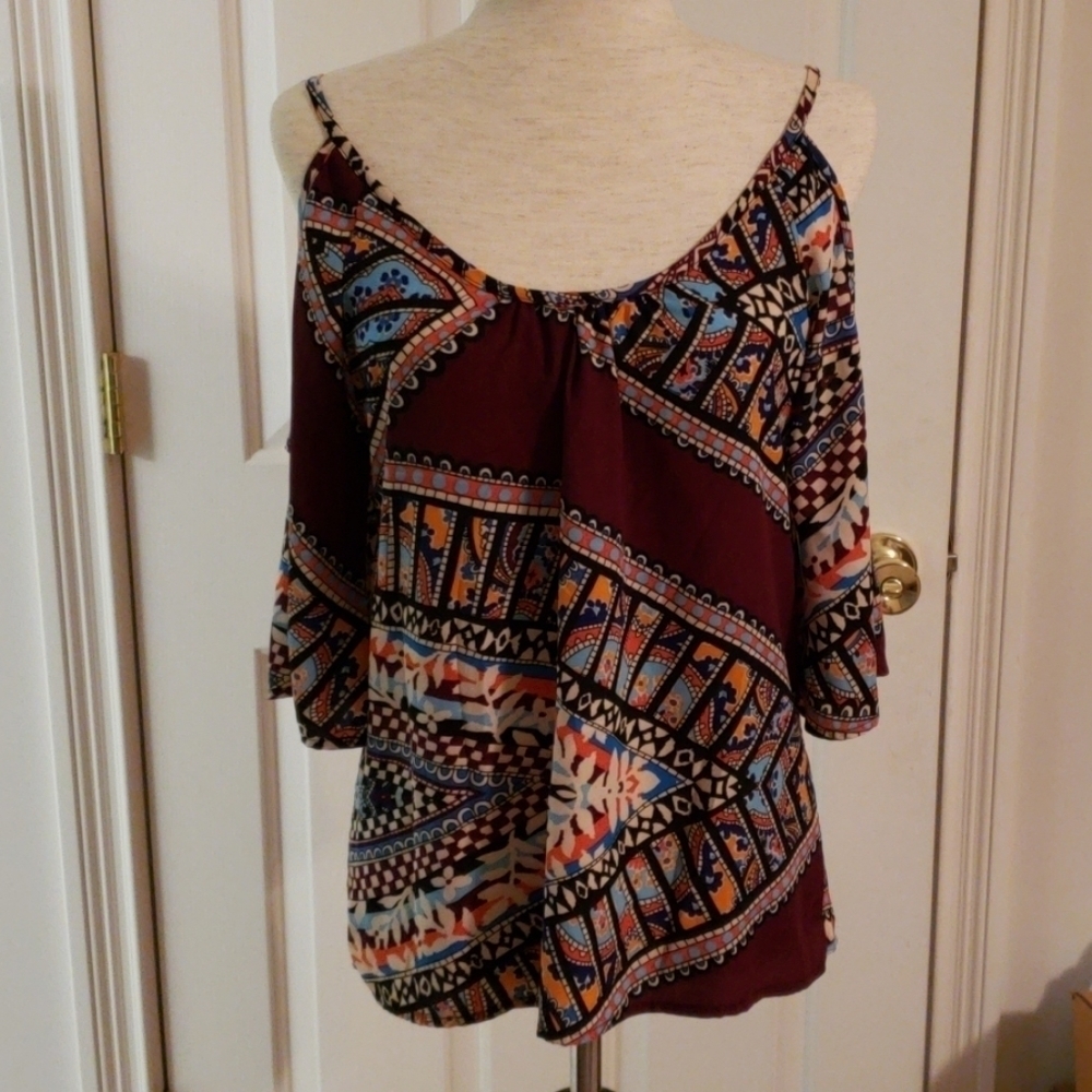 Mi AMI Cold Shoulder Shirt